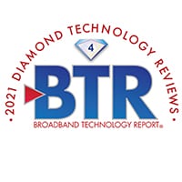 El DBT-1800-C3 (Gamechanger) fue galardonado con 4 diamantes entre los mejores de la industria por las Revisiones de Tecnología de Diamante del Informe de Tecnología de Banda Ancha 2021.