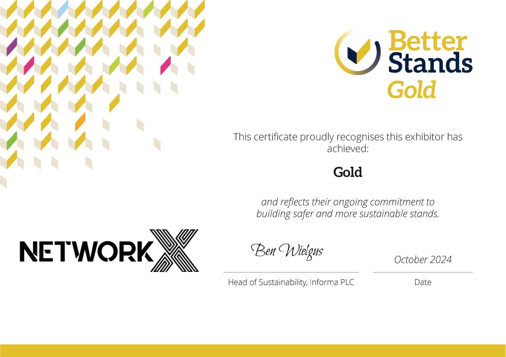 Technetix' BetterStands Gold Certificate