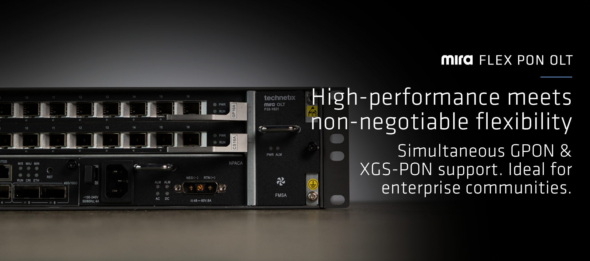 Mira FLEX-PON OLT