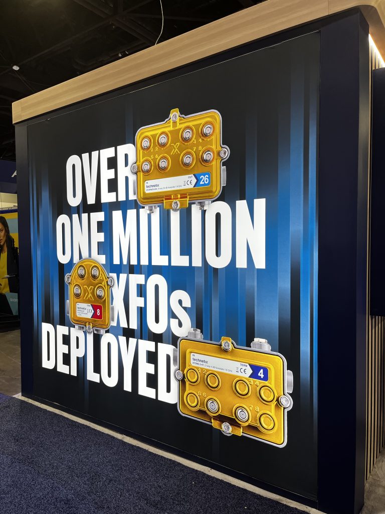 Our TechExpo2026 stand featured our XFO series.